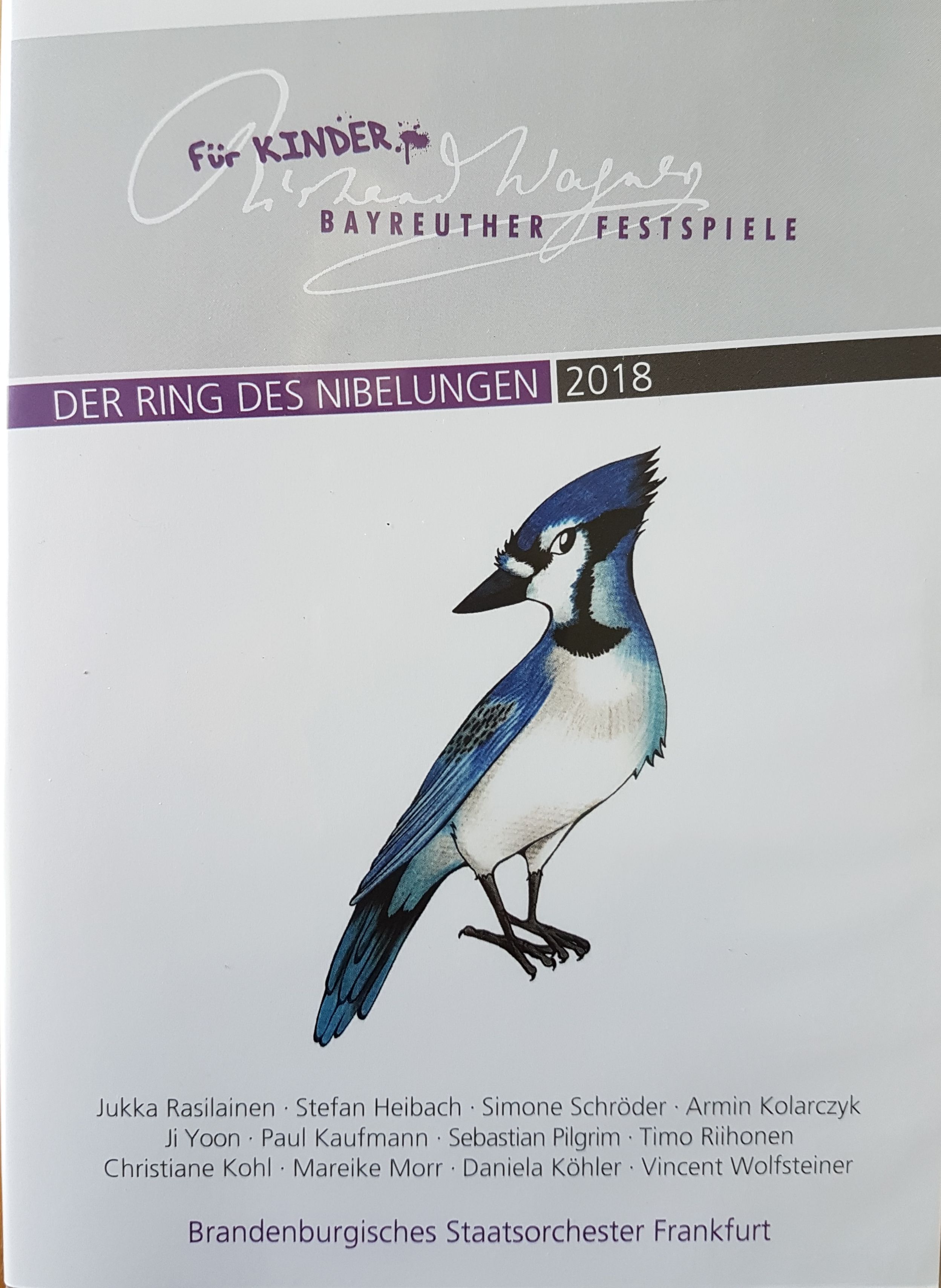 DVD Der Ring des Nibelungen für Kinder. Bayreuther Festspiele 2018