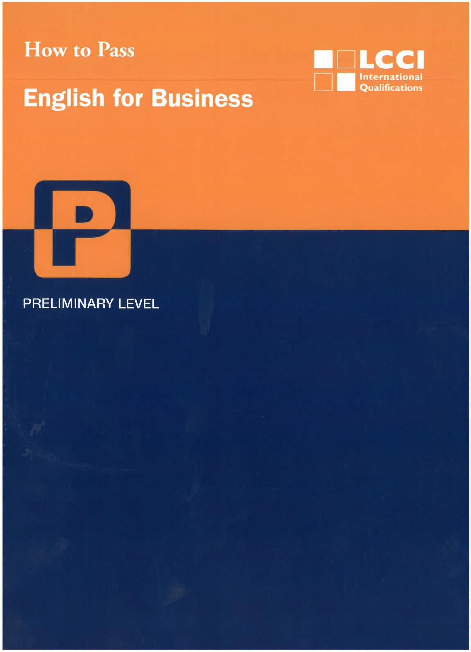 How to Pass - English for Business -