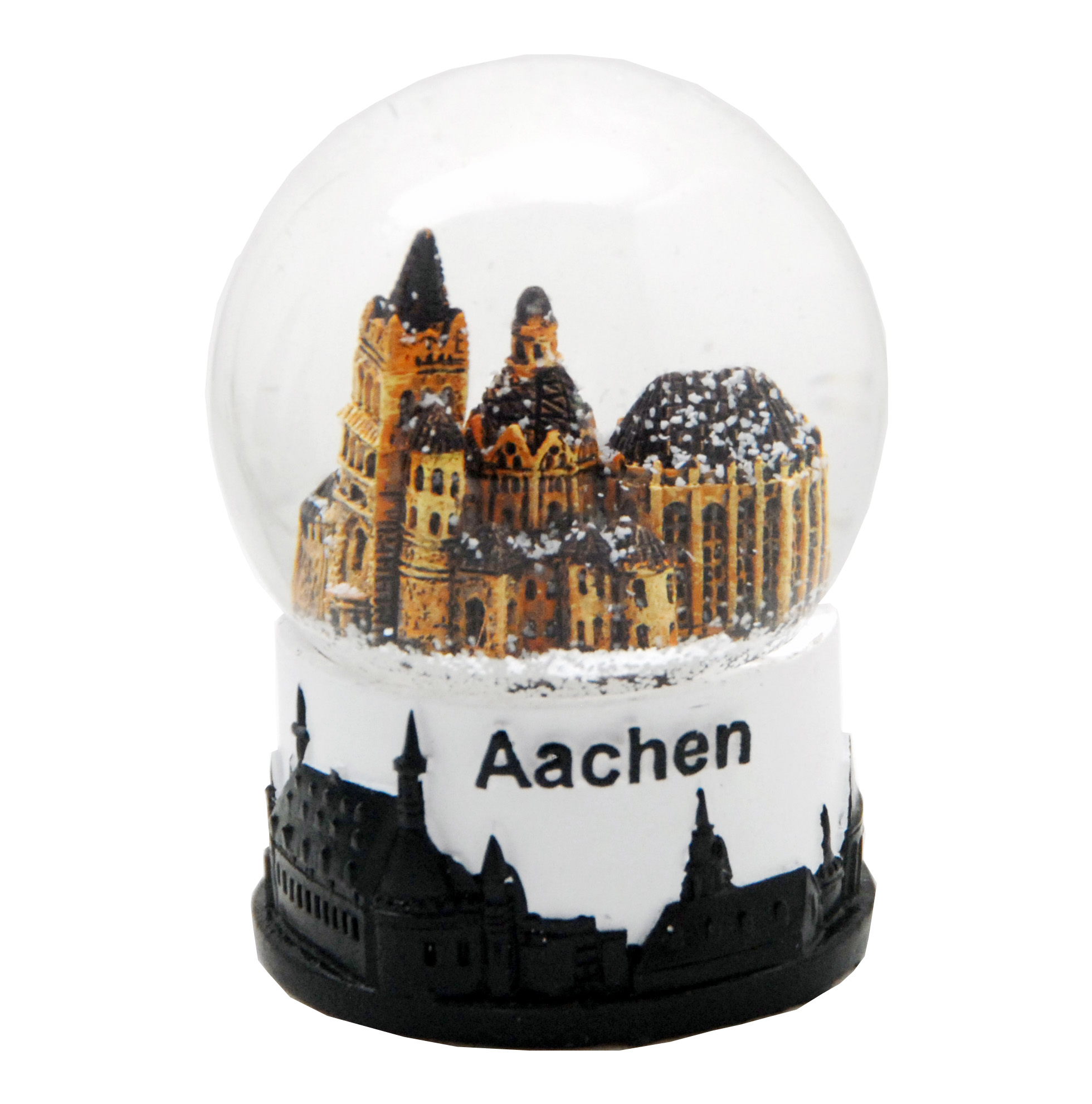 Schneekugel Der Aachener Dom