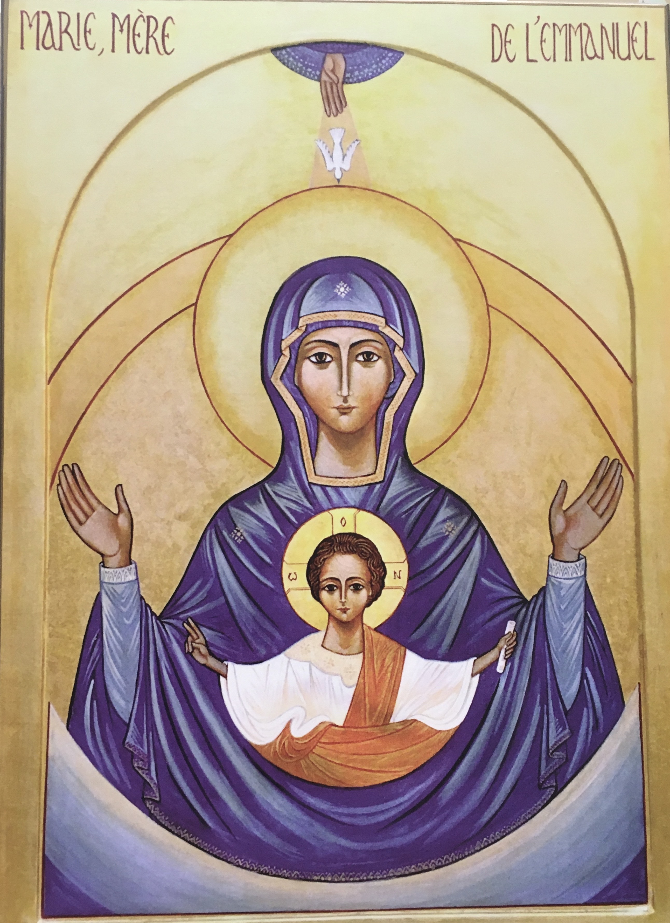Maria Mutter des Emmanuel