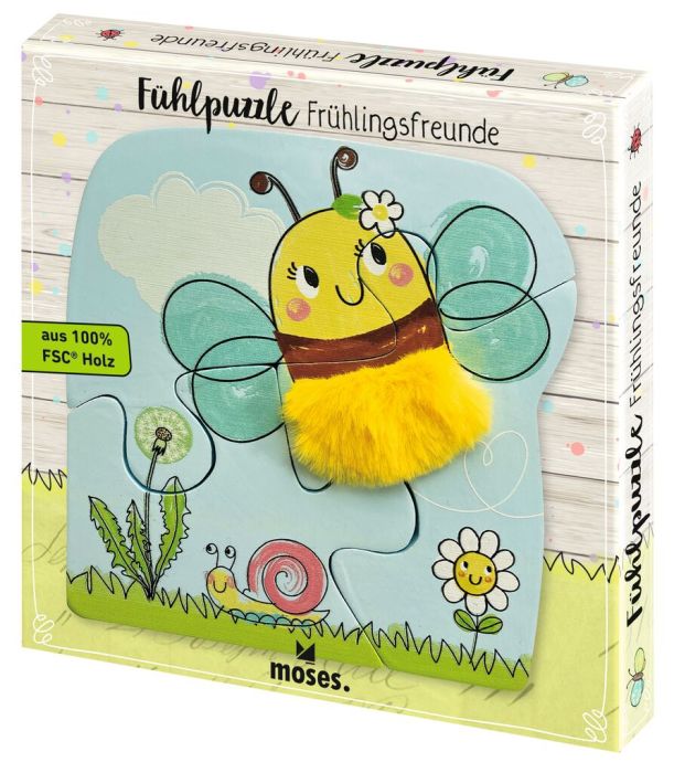 Fühlpuzzle Frühlingsfreunde Bienen - Cover