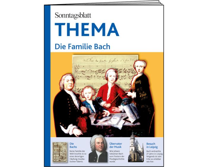 Sonntagsblatt THEMA: Die Familie Bach - Cover