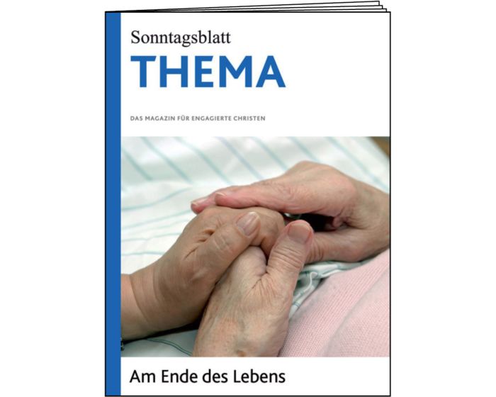 Sonntagsblatt THEMA: Am Ende des Lebens - Cover