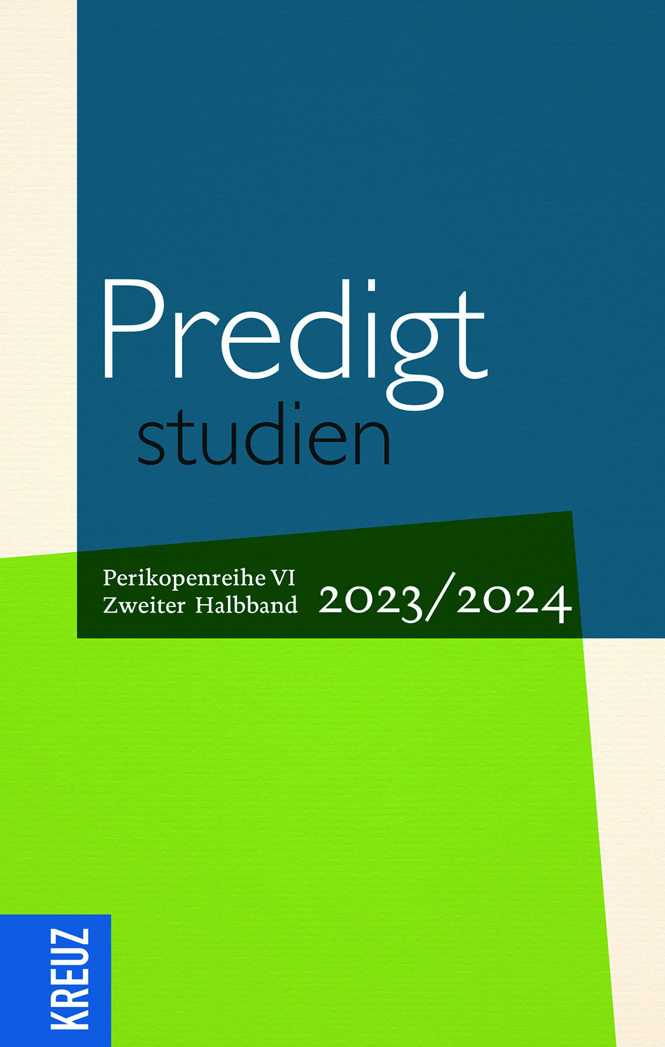 Predigtstudien 2022/2023 - 2. Halbband - Cover