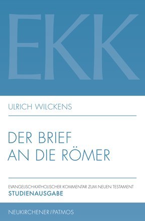 Der Brief an die Römer Band VI - Studienausgabe - Cover