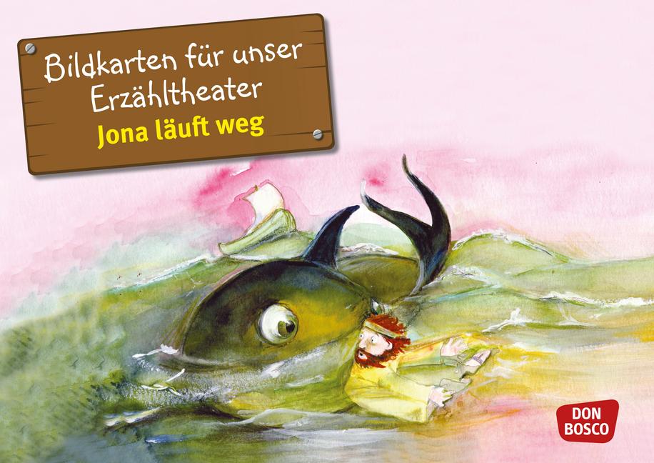 Bildkarten für unser Erzähltheater: Jona läuft weg - Cover