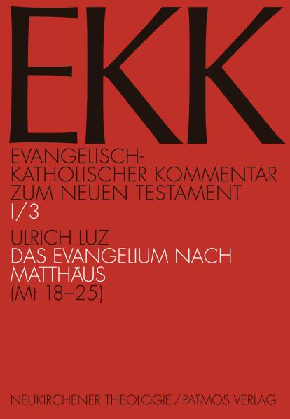 Das Evangelium nach Matthäus, EKK I/ 3 - Cover