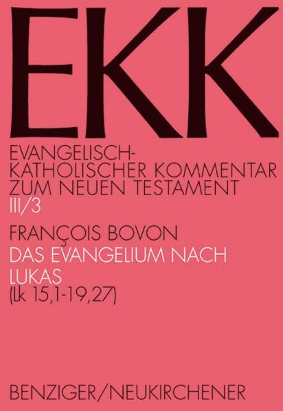 Das Evangelium nach Lukas, EKK III/ 3 - Cover