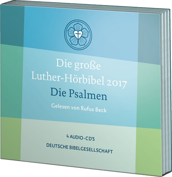 Die große Luther-Hörbibel. Die Psalmen - gelesen von Rufus Beck - Cover