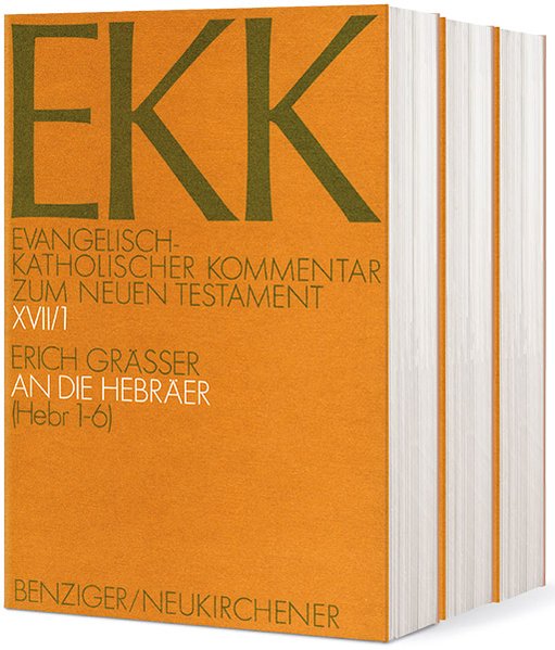 An die Hebräer - EKK XVII/ Band 1 - 3 - Cover