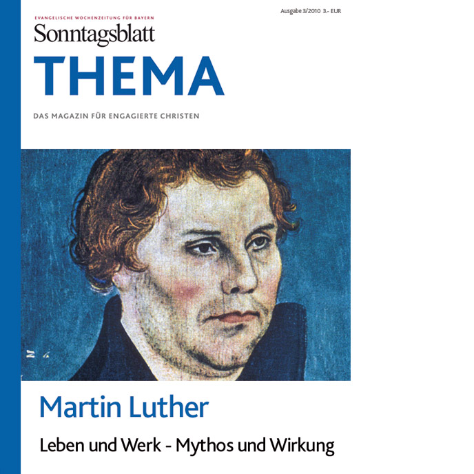 Sonntagsblatt THEMA: Martin Luther - Cover