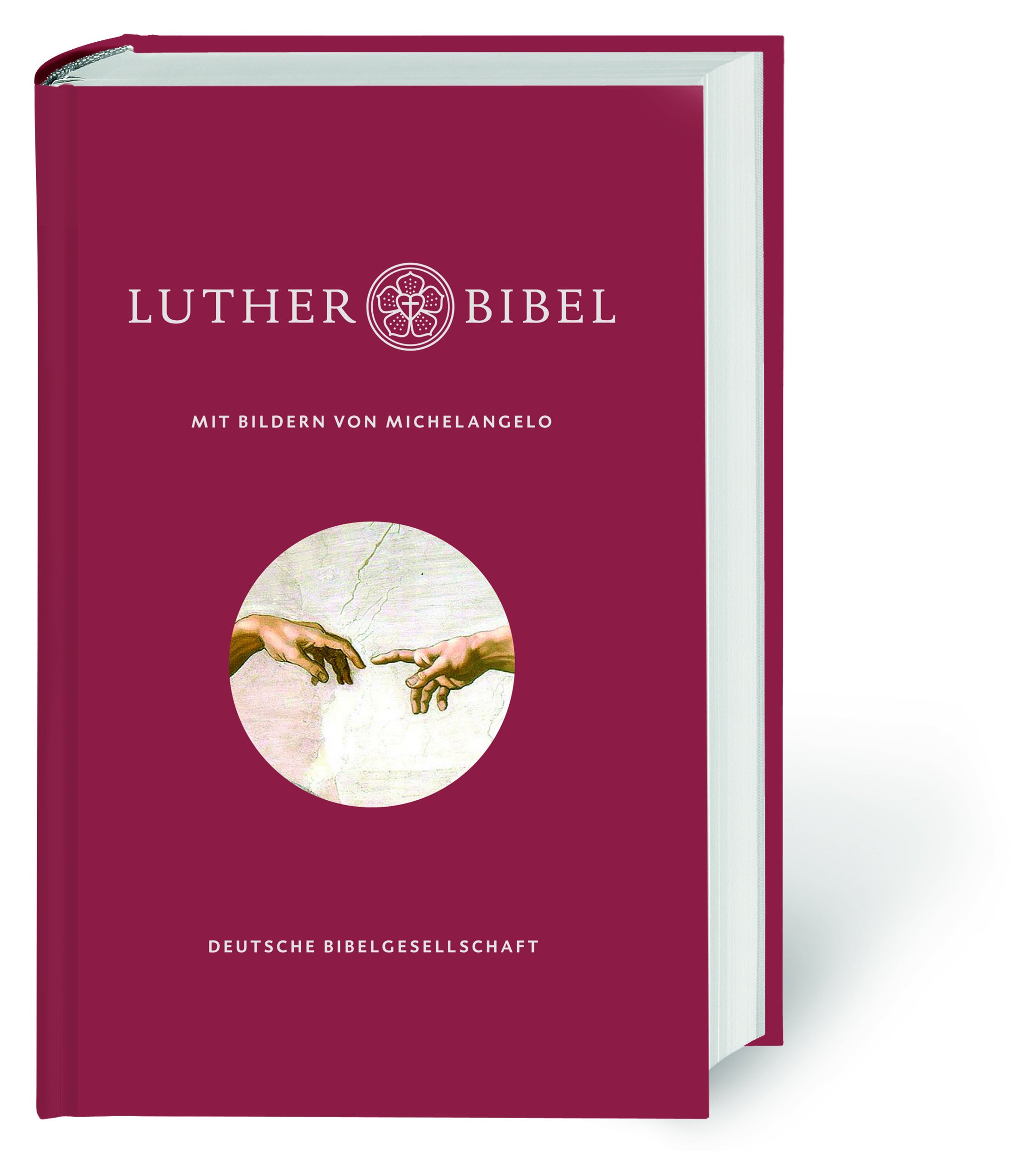 Lutherbibel mit Bildern von Michelangelo - Cover