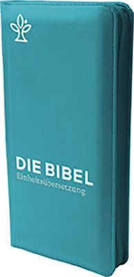Die Bibel. Taschenausgabe verde mit Reißverschluss - Cover