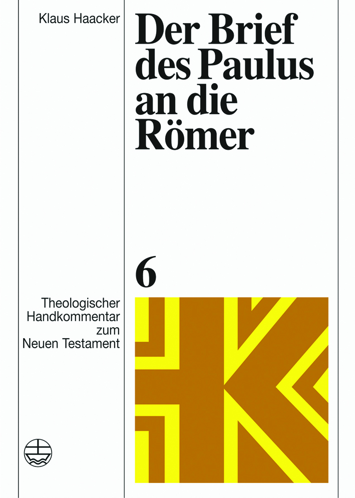 Der Brief des Paulus an die Römer (ThHK Bd. 6) im Abo - Cover