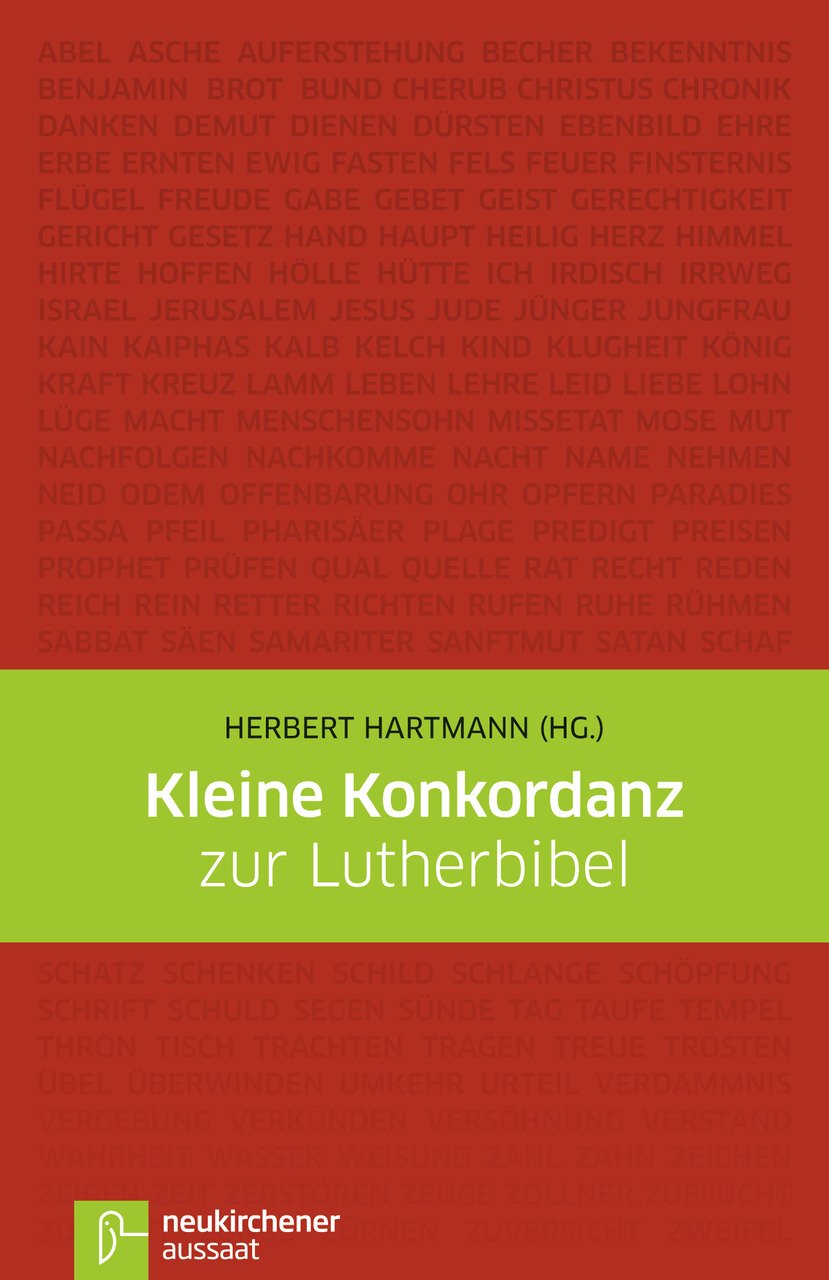 Kleine Konkordanz zur Lutherbibel - Cover