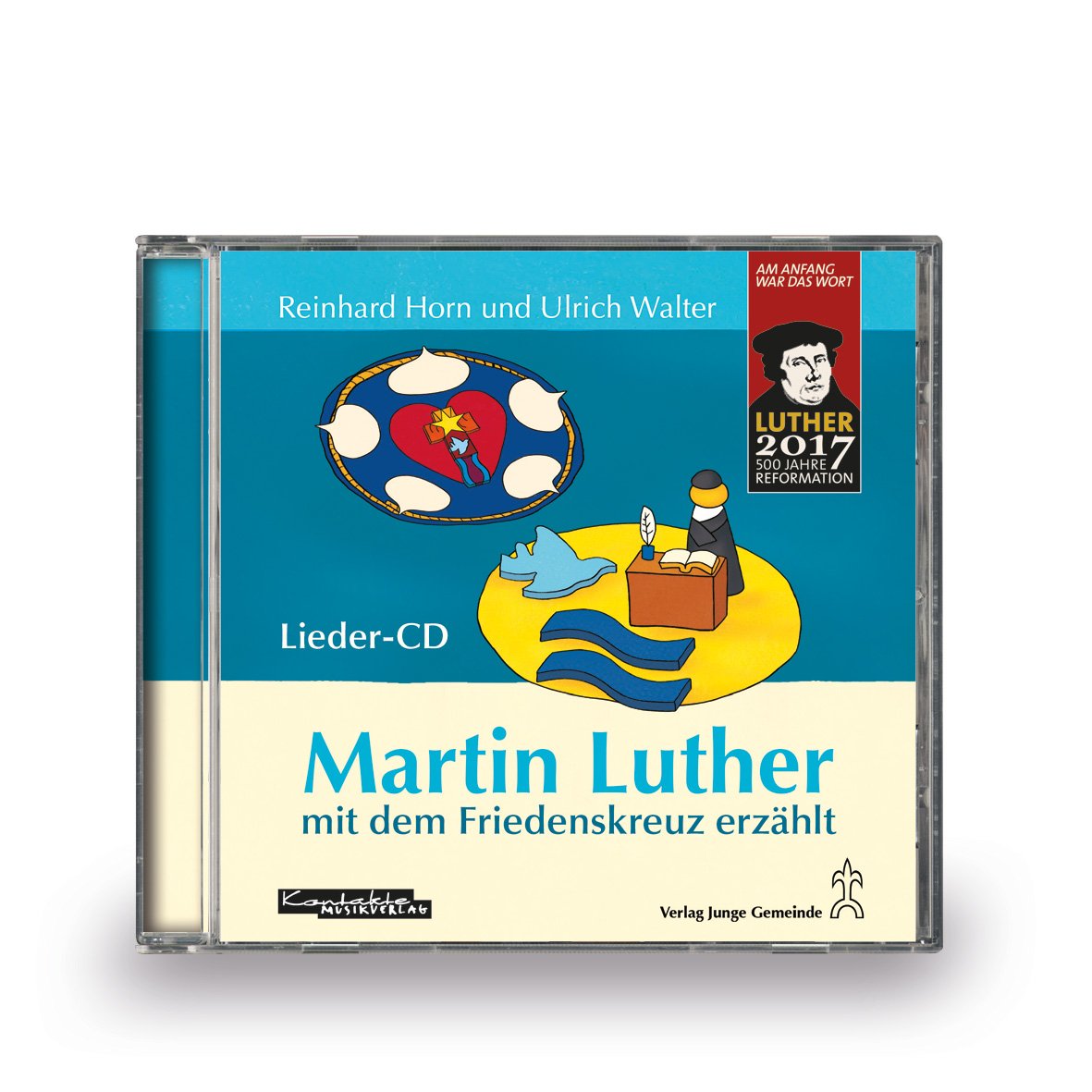 Martin Luther mit dem Friedenskreuz erzählt - Cover