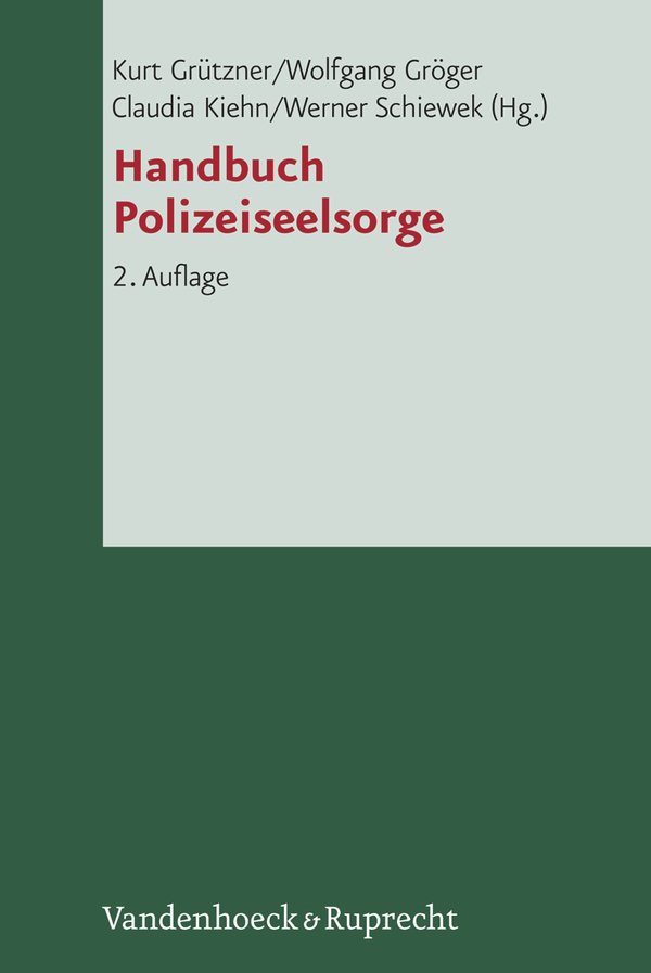 Handbuch Polizeiseelsorge - Cover