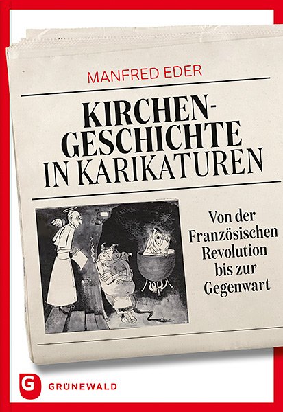 Kirchengeschichte in Karikaturen - Cover