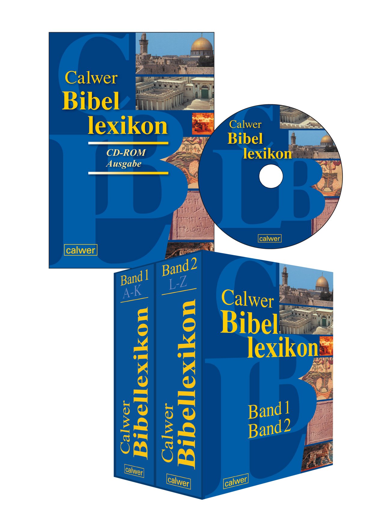 Kombi-Paket: Calwer Bibellexikon CD-ROM + Printausgabe - Cover