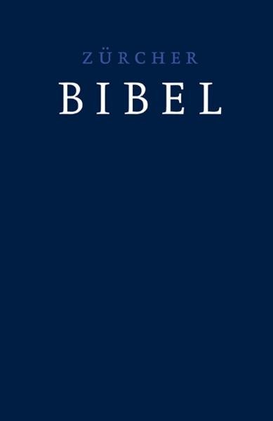 Zürcher Bibel - Leinen dunkelblau