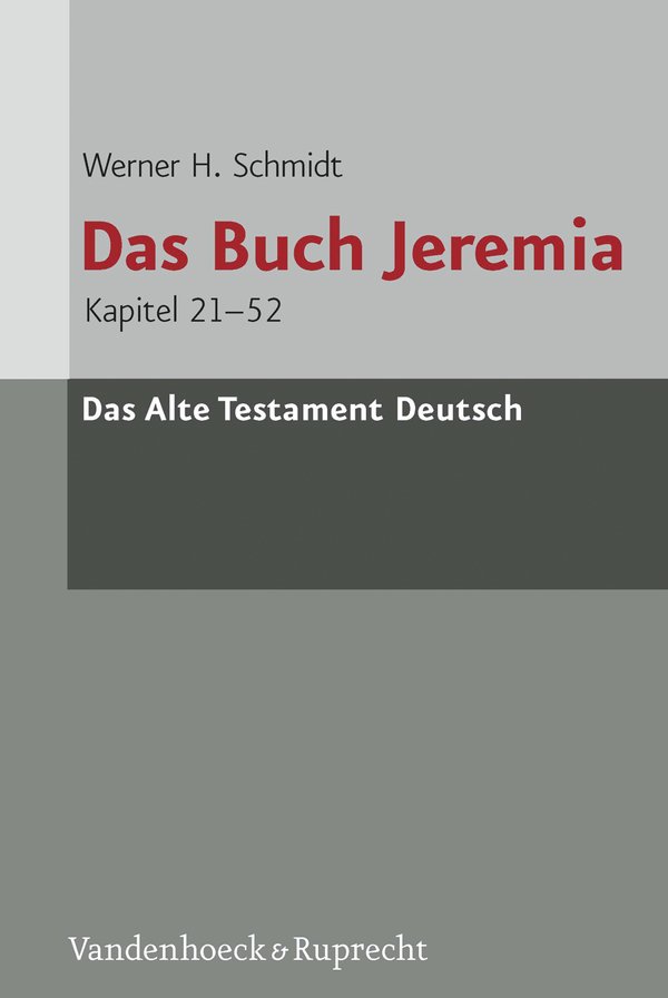 Das Buch Jeremia - Cover