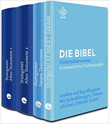 Stuttgarter Altes + Neues Testament + Lexikon im Paket (4 Bände) - Cover