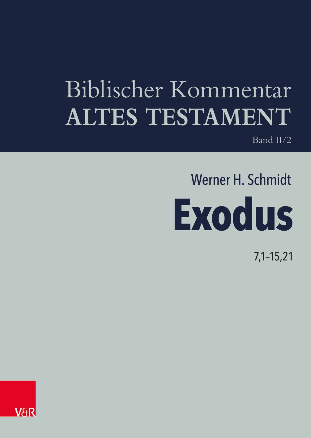 Exodus 7,1-15,21 - Cover