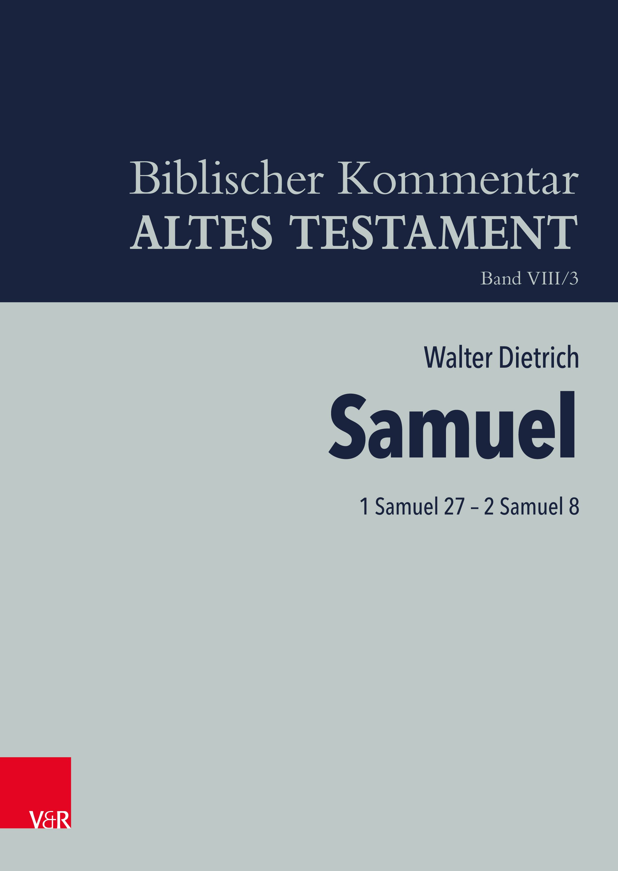 1 Samuel 27 - 2 Samuel 8 - Cover