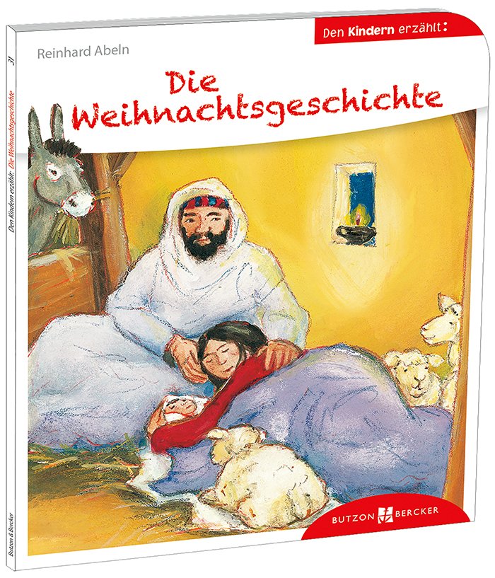 Die Weihnachtsgeschichte den Kindern erzählt - Cover