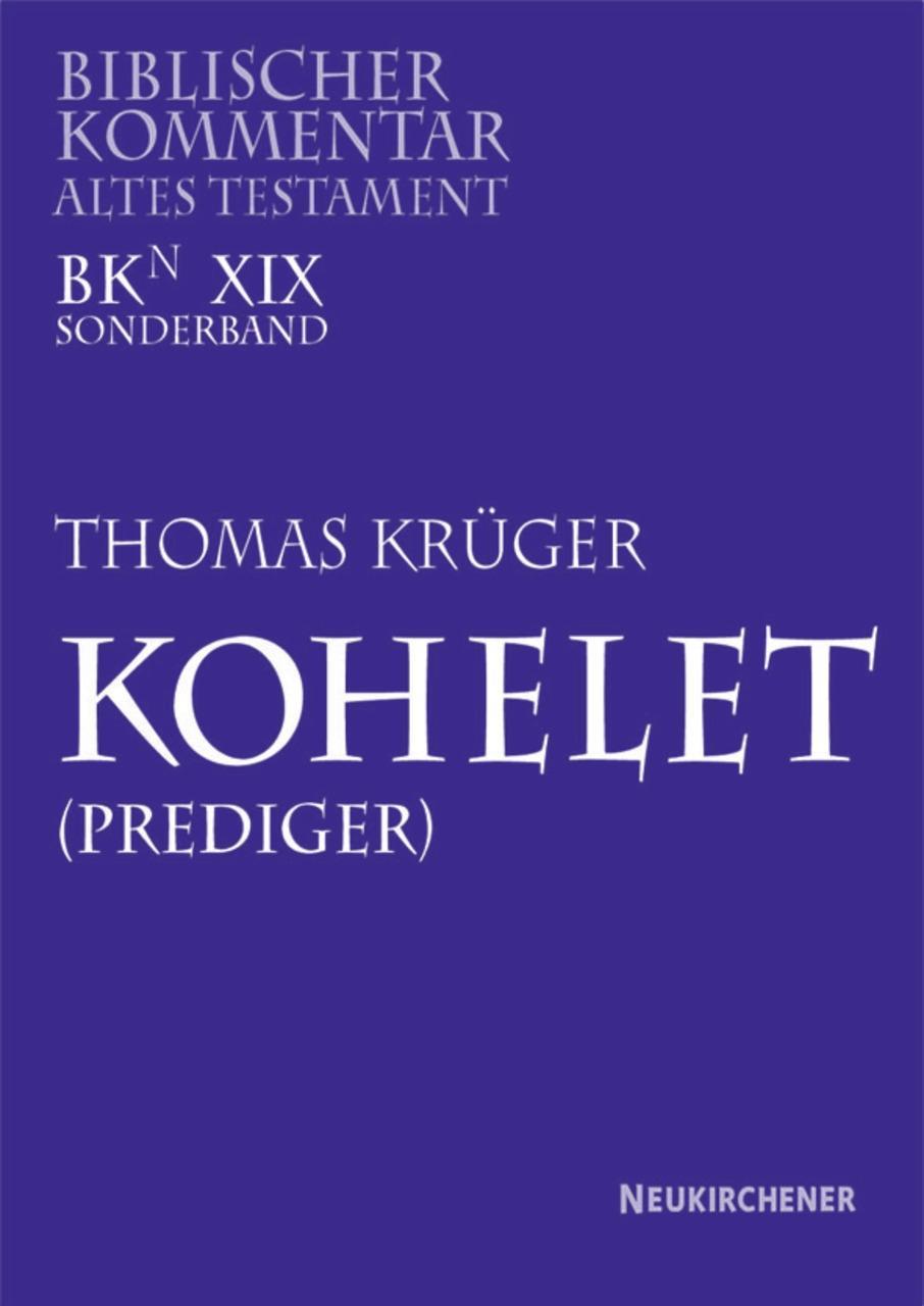 Kohelet (Prediger) - Cover