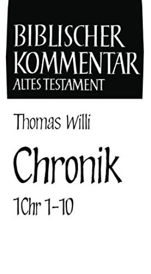 Chronik (1 Chr 1,1-10,14) - Cover