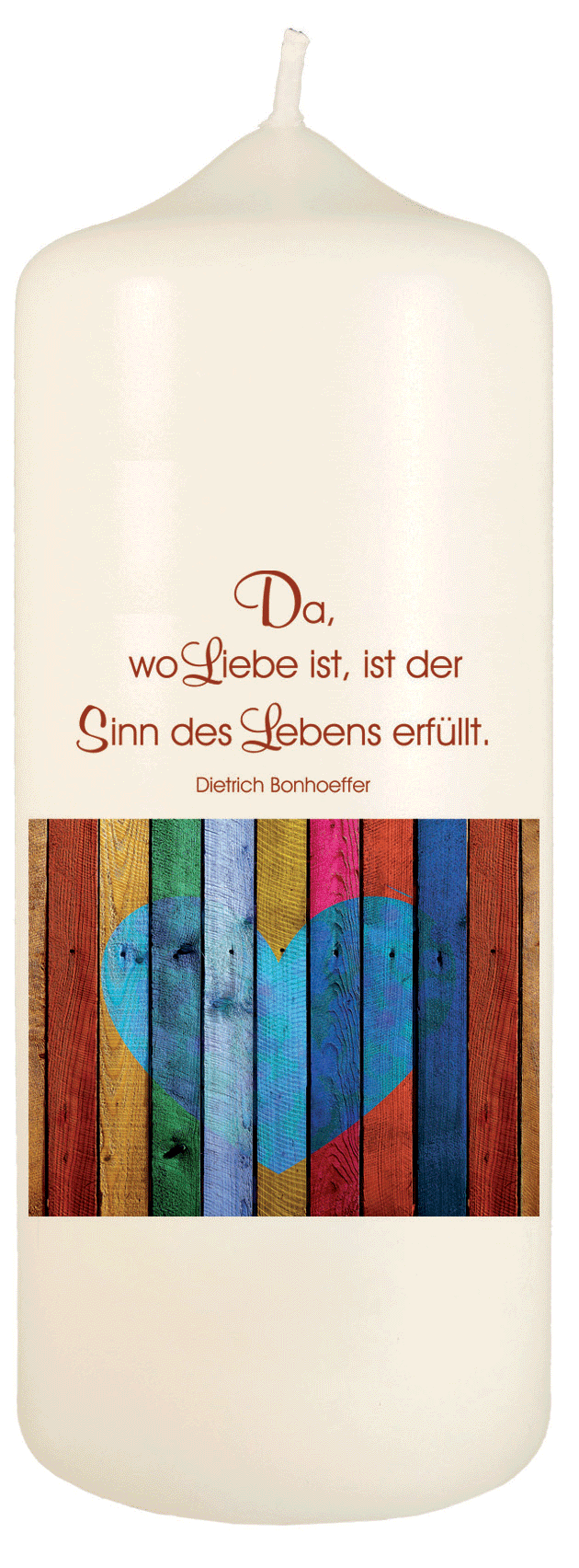 Kerze Dietrich Bonhoeffer - Cover