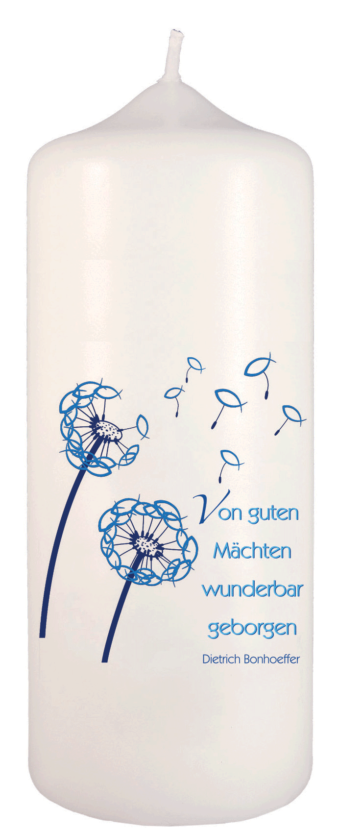 Kerze - Dietrich Bonhoeffer Von guten Mächten wunderbar geborgen - Cover