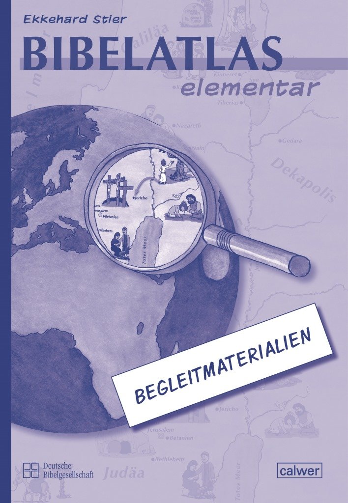 Bibelatlas elementar Begleitmaterialien - Cover