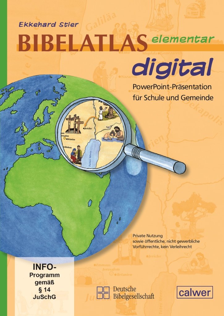 Bibelatlas elementar digital - Cover