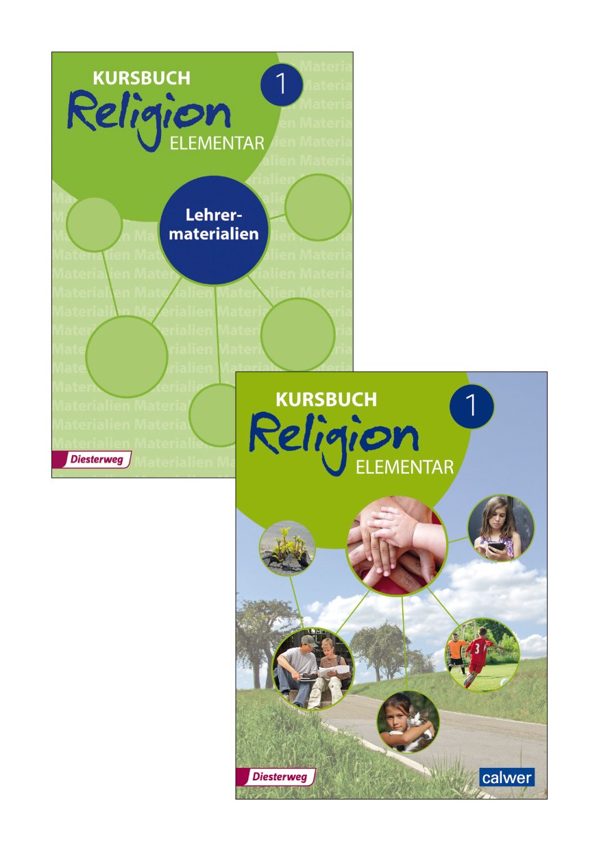 Kombi-Paket: Kursbuch Religion Elementar 1 - Neuausgabe, Klasse 5/6