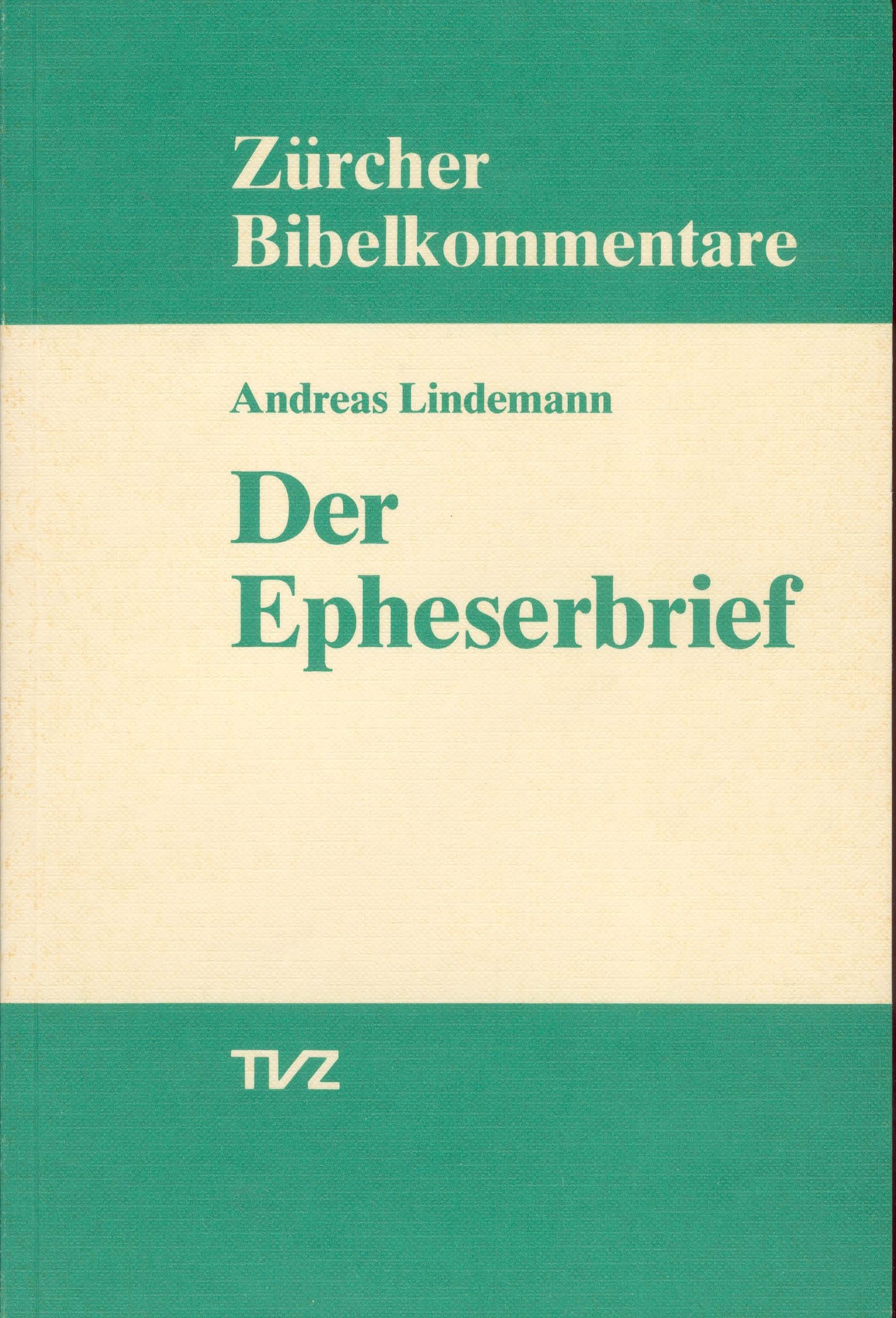 Der Epheserbrief - Cover