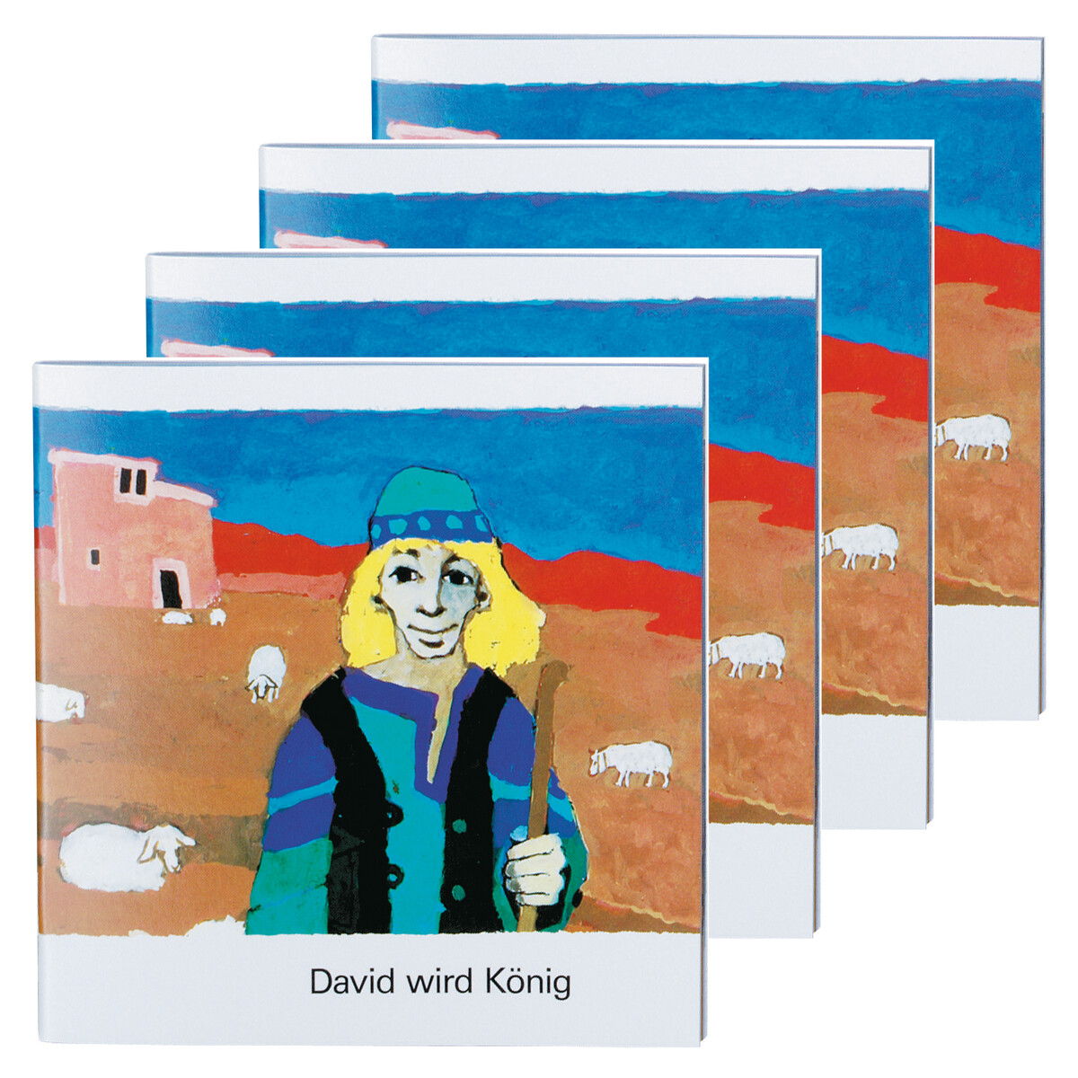 David wird König (4er-Pack) - Cover