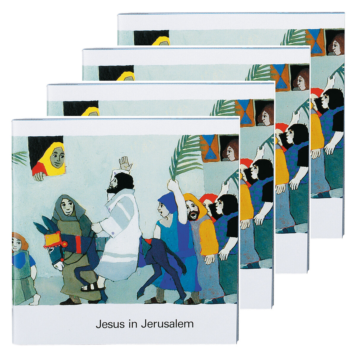 Jesus in Jerusalem (4er-Pack) - Cover