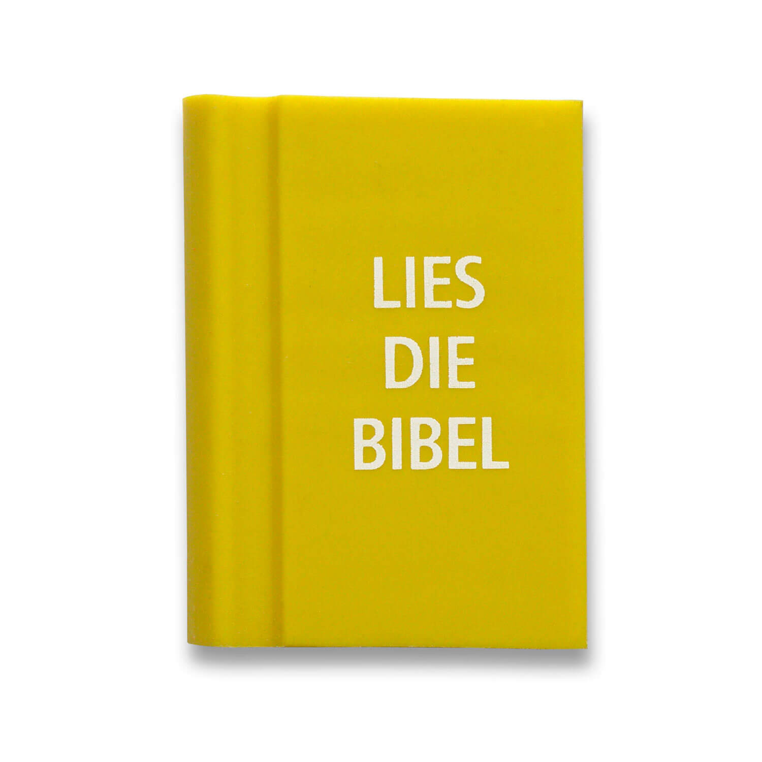 Radiergummi Lies die Bibel gelb - Cover