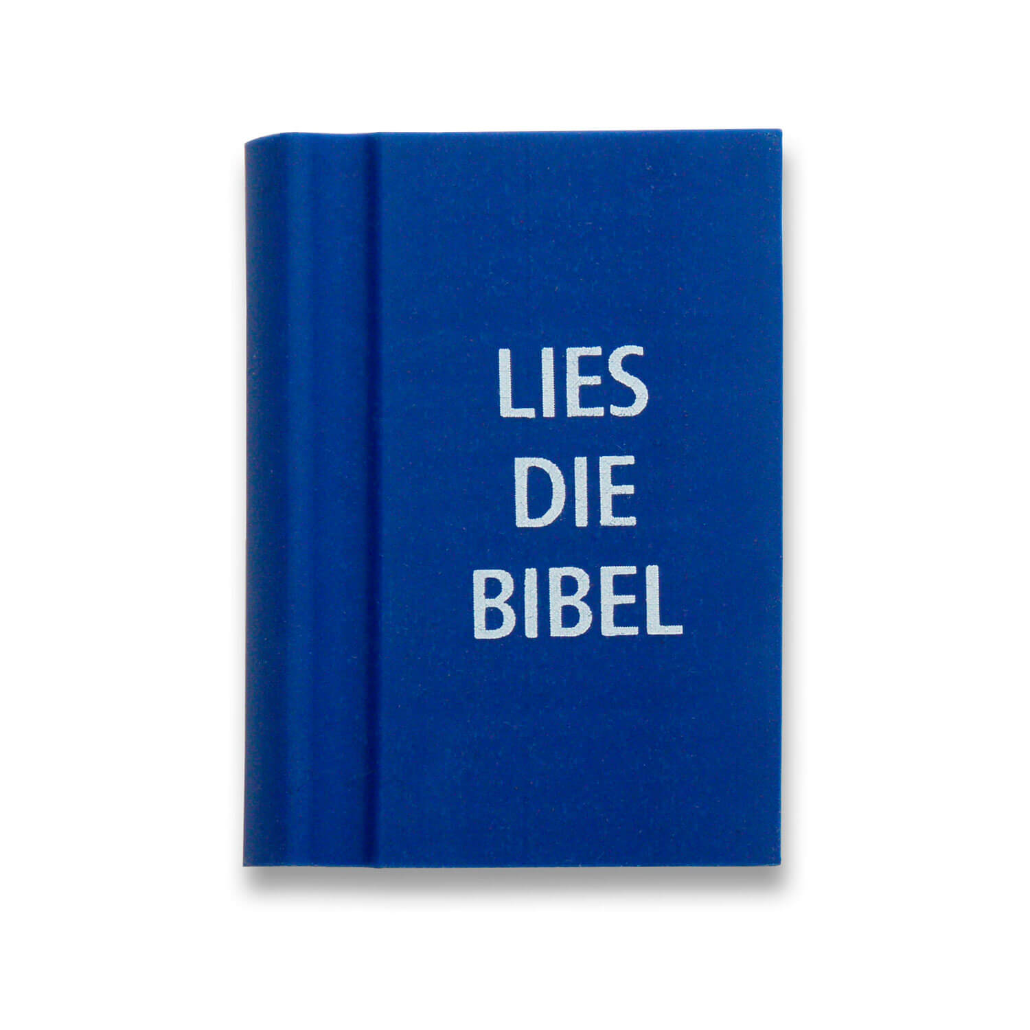 Radiergummi Lies die Bibel blau - Cover