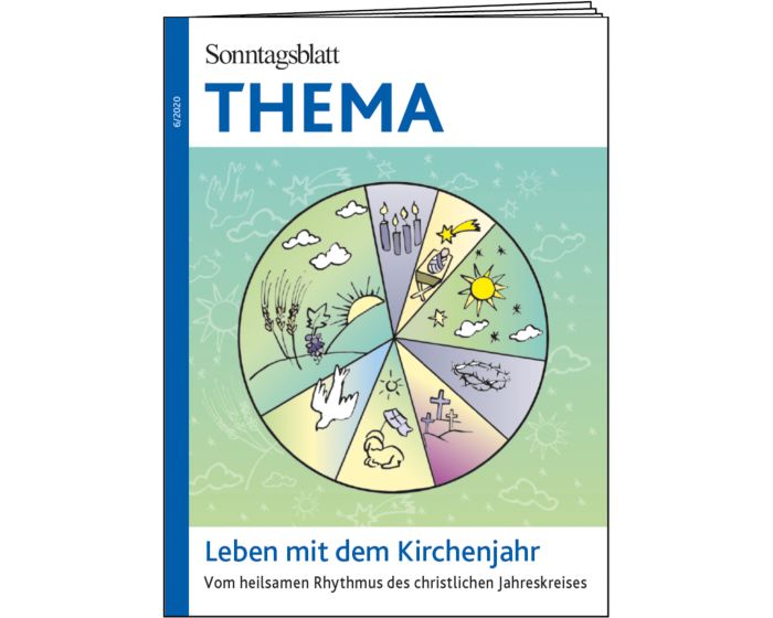 Sonntagsblatt THEMA: Leben mit dem Kirchenjahr - Cover