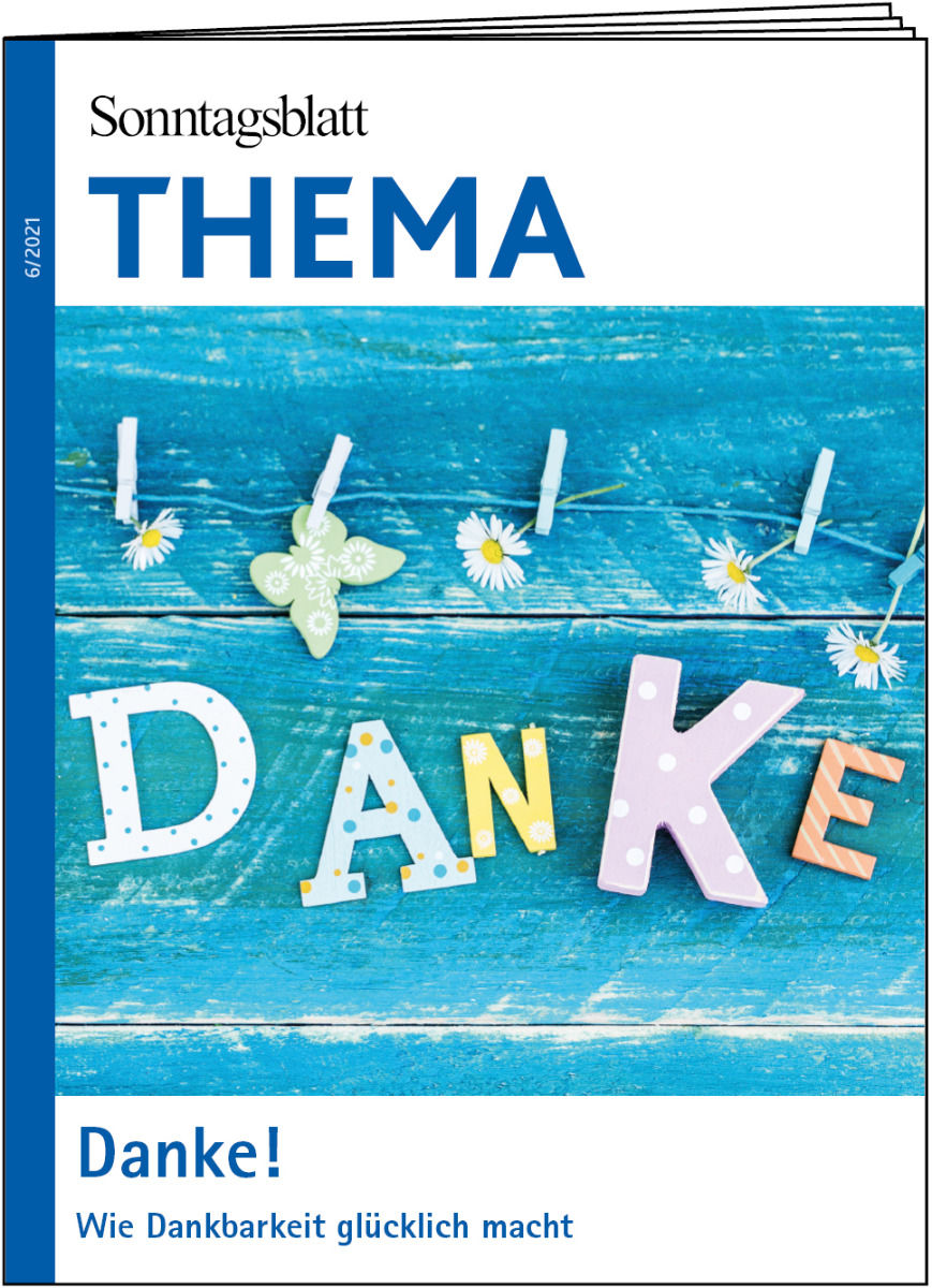 Sonntagsblatt THEMA: Danke! - Cover