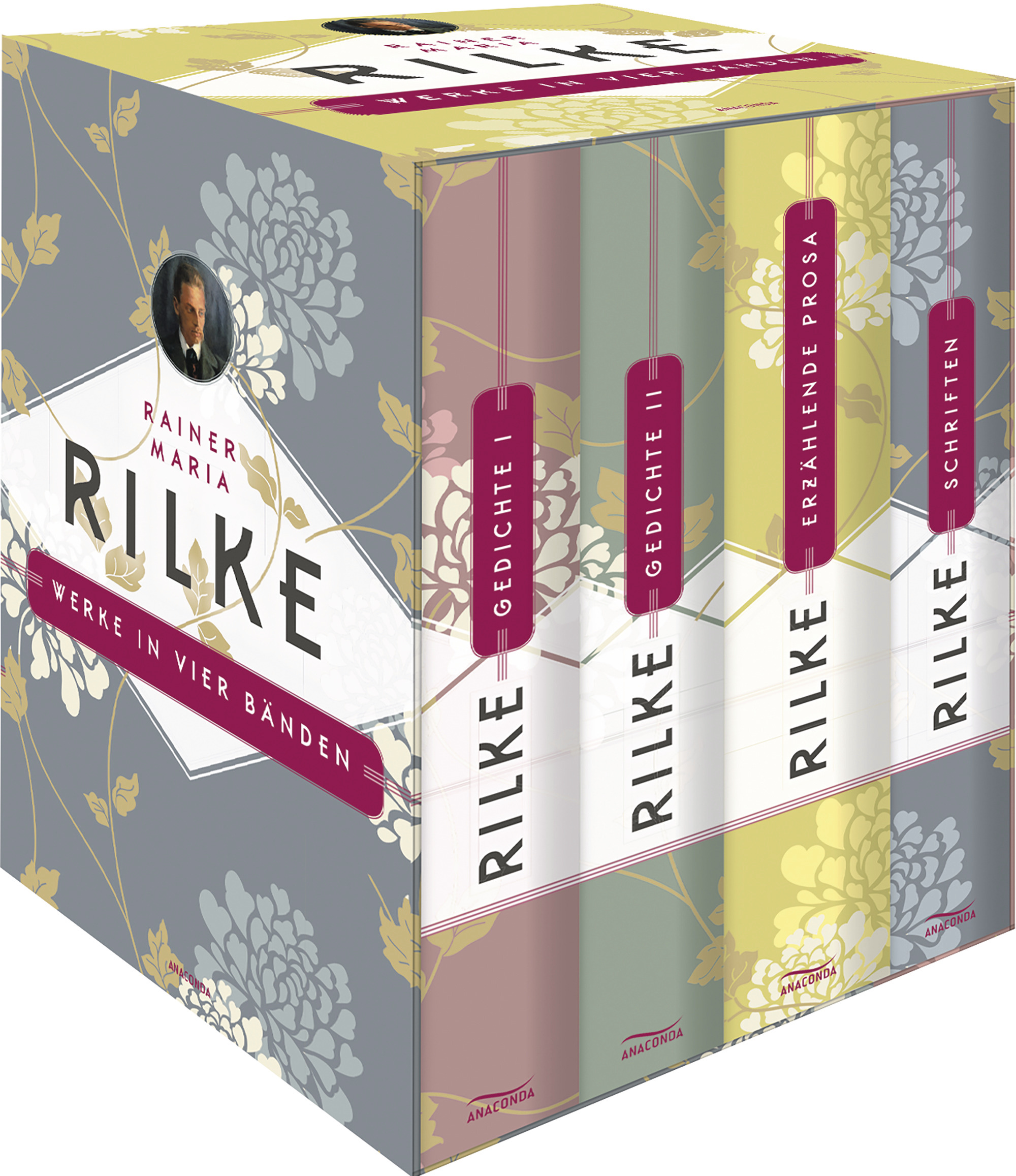 Rainer Maria Rilke, Werke in vier Bänden - Cover