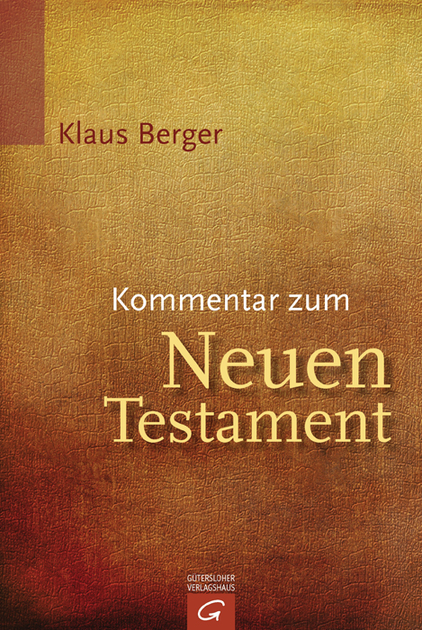 Kommentar zum Neuen Testament - Cover