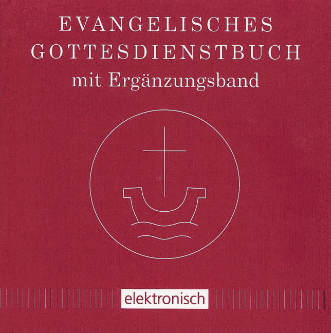 Evangelisches Gottesdienstbuch mit Ergänzungsband CD-ROM