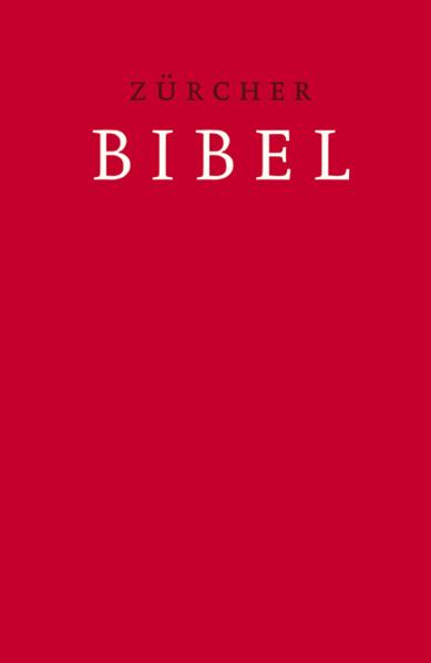 Zürcher Bibel Schulbibel rot - Cover