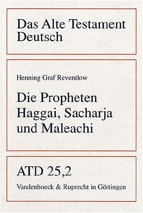 Die Propheten Haggai, Sacharja und Maleachi - Cover