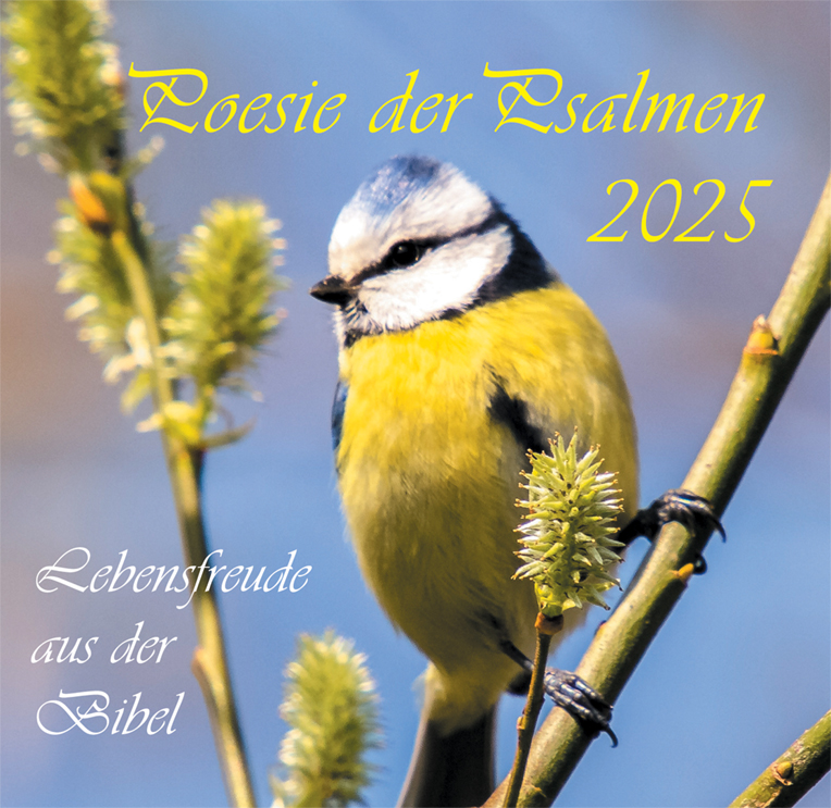 Poesie der Psalmen 2025 - Cover