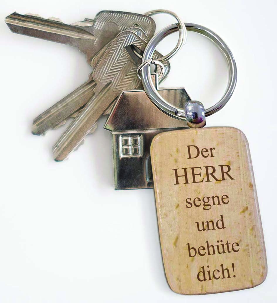 Schlüsselanhänger »Der Herr segne und behüte dich!«